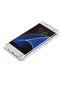 Tecno - Samsung Galaxy Uyumlu S7 Edge - Kılıf Kenar Köe Korumalı Nitro Anti Shock Silikon - Renksiz