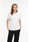 Lotto W-kepy Long T-sh 4 Fx Beyaz Kadın Kısa Kol T-shirt 000000000101699442