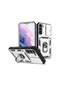 Samsung Uyumlu S24 Ula S22 S23 Fe Ula Artı A54 A15 5g Ağır Kamera İle 360 Derece Döndür White Samsung Uyumlu A25 White