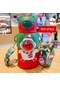 520Ml Paslanmaz Damlatmaz Bardak Tatil Hediye Parti Sevimli Karikatür Noel Çelik Yalıtımlı Çocuk Açık Sırt Çantası Su Isıtıcısı-Çin 520Ml Yeşil