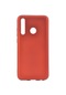 Noktaks - Huawei Uyumlu Huawei Honor 20 Lite - Kılıf Mat Renkli Esnek Premier Silikon Kapak - Kırmızı