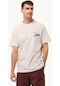 Jack Wolfskin Discover T M Erkek T-shirt-28373-krem Krem