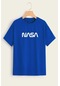 Nasa Tasarım Tshirt Mavi