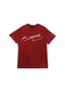 Unisex Kırmızı Mustafa Kemal Atatürk Baskılı T-shirt KIrmızı