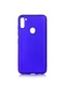 Kilifone - Samsung Uyumlu Galaxy A11 - Kılıf Mat Renkli Esnek Premier Silikon Kapak - Saks Mavi
