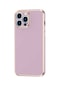 Kilifone - İphone Uyumlu İphone 13 Pro Max - Kılıf Parlak Renkli Bark Silikon Kapak - Lila