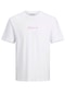 Jack & Jones  Jorfabe Ss Crew Neck Beyaz Erkek Kısa Kol T-Shirt 000000000101119508