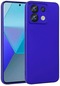 Kilifone - Xiaomi Uyumlu Redmi Note 13 Pro 5g - Kılıf Mat Renkli Esnek Premier Silikon Kapak - Saks Mavi