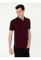 Pierre Cardin Erkek Bordo Basic Tişört 50252448-Vr014