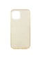 Noktaks - iPhone Uyumlu 12 Mini - Kılıf Simli Koruyucu Shining Silikon - Gold