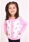 Toontoy Kız Bebek Hırka Çiçek Baskılı Pembe