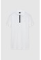 Tween Beyaz Fermuarlı T-Shirt 0Tc141000406M