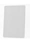Noktaks - Apple Uyumlu Apple İpad 6 Air 2 - Kılıf Smart Cover Stand Olabilen 1-1 Uyumlu Tablet Kılıfı - Beyaz