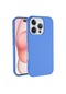 Noktaks - İphone 16 Pro Uyumlu - Kılıf İçi Kadife Koruucu Lansman Lsr Kapak - Mavi
