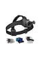 Teltree Telesın Qhm-001 2'li 1 Hareket Kamerası Hızlı Çıkarabilir Başlıklı Takım - Şapka Kenarı Klemensi Ve İlk Görünüm Pov Bandı İle Ayarlanabilir, Gopro 12/11/10/9/8/7 Action2/3 Insta360 Pocket 2 Uyumlu Siyah