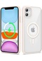 Ekılıf - İphone Uyumlu 11 Uyumlu - Kılıf Magsafe Wireless Şarj Özellikli Silikon Ege Kapak - Pembe