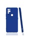 Kilifone - Omix Uyumlu X500 - Kılıf Mat Soft Esnek Biye Silikon - Saks Mavi