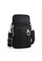 Siyah Yogodlns 1 Adet Moda Kadın Spor Kare Çanta Mini Cep Telefonu Kılıfı Crossbody Omuz Çantaları