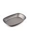 Ximistore9 Titanium Outdoor Servis Tabağı - Piknik, Kamp İçin Sebze, Meyve, Salata Servisi - Hafif Ve Dayanıklı Gri