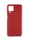 Kilifone - Samsung Uyumlu Galaxy A22 4g - Kılıf Mat Renkli Esnek Premier Silikon Kapak - Kırmızı