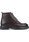 Shoetyle - Kahverengi Deri Fermuarlı Erkek Bot 250-604-872 Kahverengi