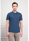 Erkek Marine Basic Polo Yaka Dynamic Fit T-shirt 25yc018003210 Marine Marine