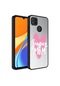 Noktaks - Xiaomi Uyumlu Xiaomi Redmi 10a - Kılıf Aynalı Desenli Kamera Korumalı Parlak Mirror Kapak - Süper Anne