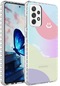 Samsung Galaxy A52 Kılıf Kamera Korumalı Airbag Kenarlı Darbe Emici Desenli Elegans Kapak Elegans - No7