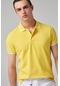 Twn Slim Fit Sarı Düz Örgü T-Shirt 0Ec146011783M