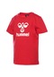 Hummel Lauren Çocuk Kırmızı Yuvarlak Yaka T-shirt 911653-3658