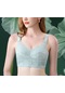 Büyük Boy Kadın Minimizer Sutyen Ultra Ince Iç Çamaşırı Kablosuz Sütyen Ayarı Dantel Iç Çamaşırı Toplanan Push Up Bralette Gümüş Gri