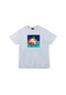 Unisex Beyaz Placebo Baskılı T-shirt Beyaz