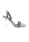 Dgn 5161-1-23y Kadın Silver Taşlı Bilekten Bağlı Topuklu Ayakkabı 5161-1-2271-R13773
