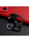 Noktaks - iPhone Uyumlu 11 Pro Max - Metal Kamera Koruyucu - Siyah