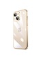 Noktaks - iPhone Uyumlu 14 Plus - Kılıf Sert Renkli Çerçeveli Koruyucu Riksos Kapak - Gümüş