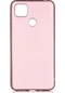 Ekılıf - Xiaomi Redmi 9c Uyumlu Kılıf Mat Soft Premier Silikon Kapak - Rose Gold