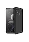 Kilifone - Samsung Uyumlu Galaxy M31 - Kılıf 3 Parçalı Parmak İzi Yapmayan Sert Ays Kapak - Siyah