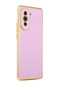 Ekılıf - Huawei Nova 10 Uyumlu Kılıf Parlak Renkli Bark Silikon Kapak - Lila