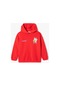 Koton Sweatshirt Kapşonlu Baskı Detaylı Şardonlu Kırmızı 4wkg10261ak 4WKG10261AK415