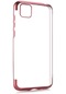 Kilifone - Huawei Uyumlu Y5p - Kılıf Dört Köşesi Renkli Arkası Şefaf Lazer Silikon Kapak - Rose Gold
