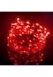 Jms Mnnwuu Kırmızı Led Gümüş Tel Peri Işıklar Usb Powered Led Işıklar Açık Su Geçirmez Çelenk 3m