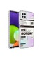 Kilifone - Samsung Uyumlu Galaxy M22 - Kılıf Kenarlı Renkli Desenli Elegans Silikon Kapak - No5