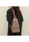 Dancemonkey Sırt Küçük Kadın Kadın Göğüs Göğüs Crossbody Çantası Çantası Çantası Çanta Çanta Bej Baskı Xg Bej