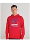 Hummel T-ısam 2.0 Erkek Kırmızı Baskılı Kapüşonlu Sweatshirt 921556-3658