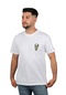 Manta 2271-2 Erkek Penye T-shirt-26867-beyaz