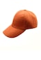 Kadın Turuncu Yünlü Kışlık Beyzbol Kep Şapka - Standart