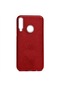 Mutcase - Huawei Uyumlu P40 Lite E - Kılıf Simli Koruyucu Shining Silikon - Kırmızı