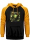 Ayreon The Source Sarı Renk Reglan Kol Kapşonlu Sweatshirt