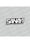 Sanayi Performance Sticker Siyah Beyaz