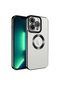 Kilifone - İphone Uyumlu İphone 12 Pro Max - Kılıf Kamera Korumalı Tatlı Sert Omega Kapak - Siyah
